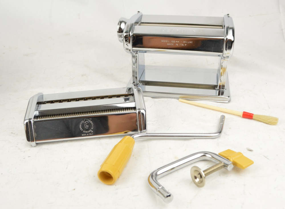 Marcato Deluxe Atlas Pasta Queen 150mm Pasta Maker Machine Italy Hilmark 15-4590